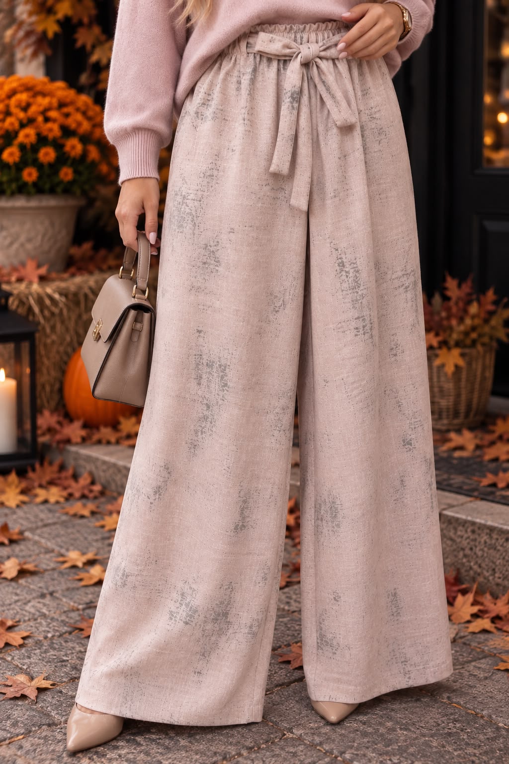 🤎 Pantaloni „Melissa” – croi larg