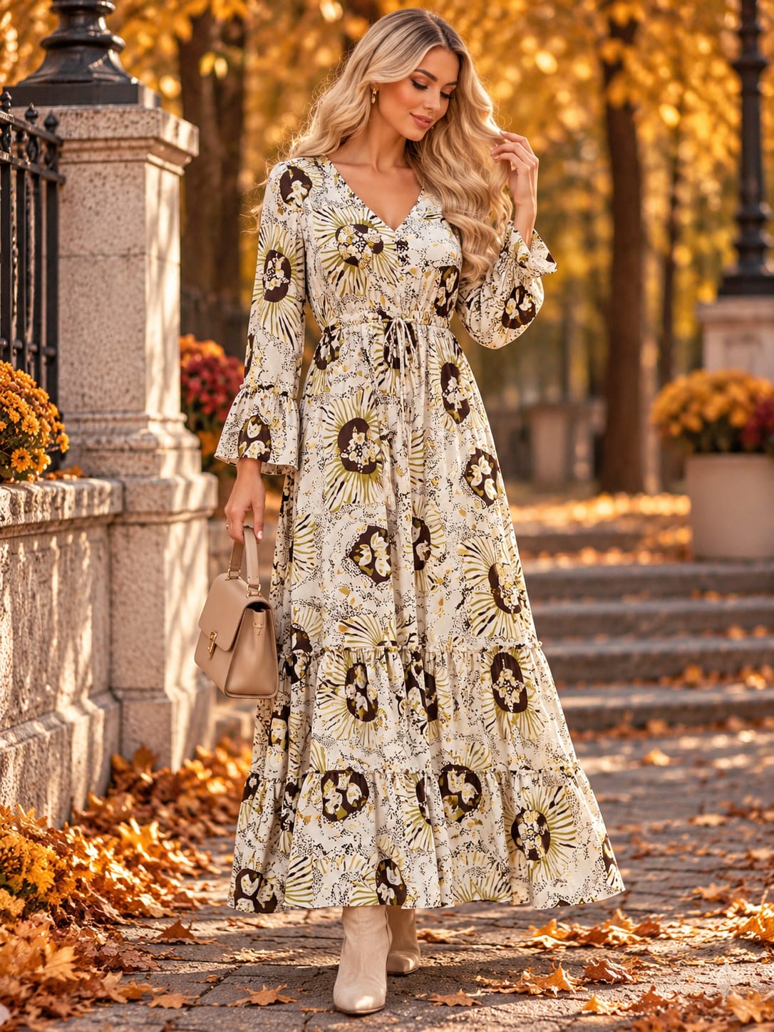 🌸 Rochie din Mătase Indiană – Eleganță și Feminitate