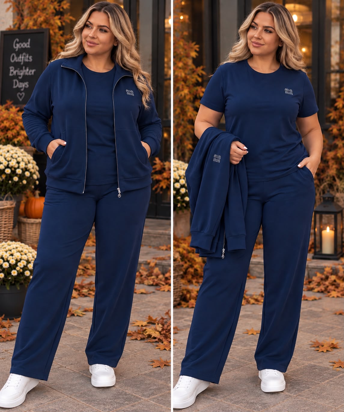 💙 Compleu „Bianca” – 3 piese
