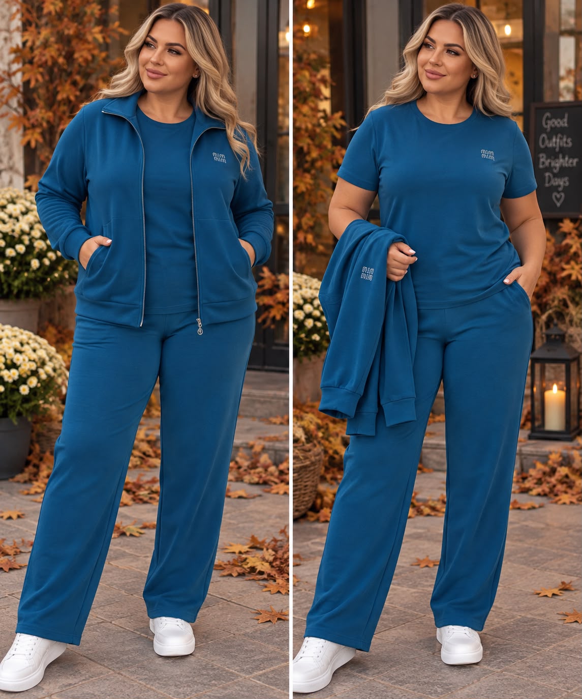 💙 Compleu „Bianca” – 3 piese