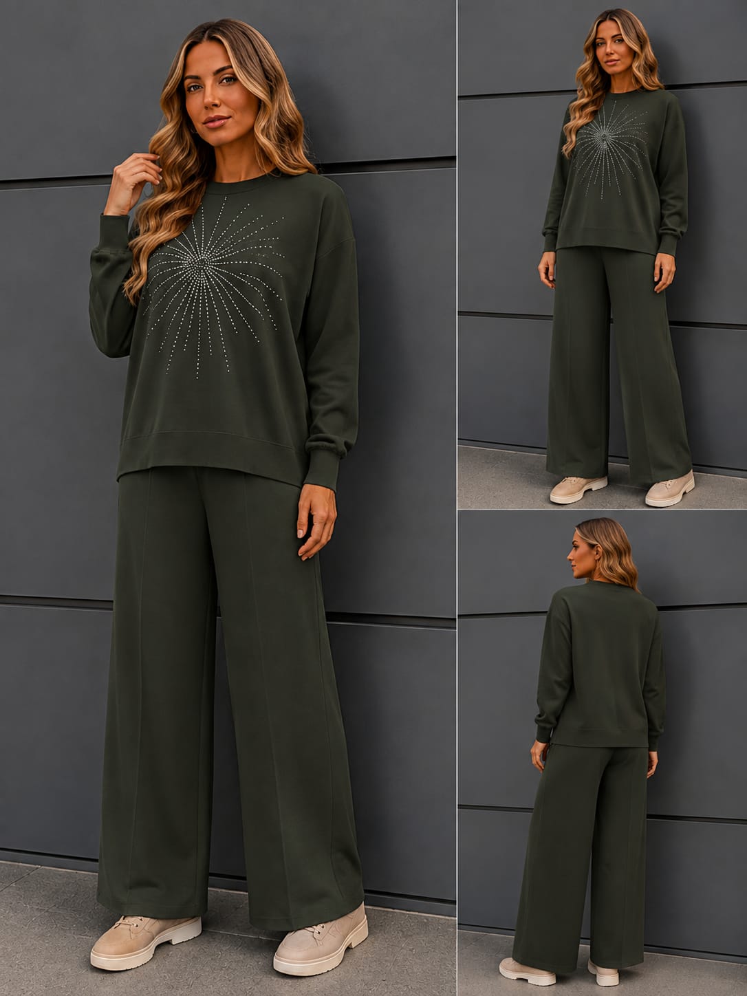 🤎 Compleu Adda din tricot fin – 2 piese