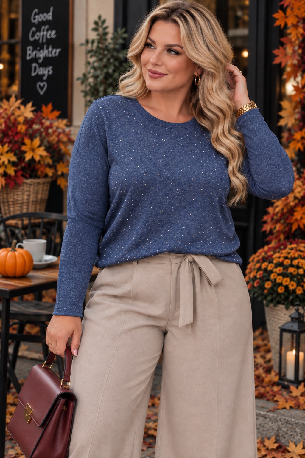 ✨ Bluza „Diana” – cu strasuri